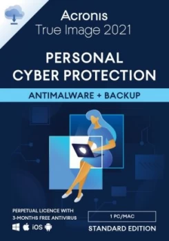 Image of Acronis TIH4B2UKS True Image 2021 License - 1 Computer