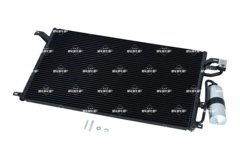 Image of NRF 350017 Condenser EASY FIT with seal ring, with nitrogen filling Aluminium Condenser,air conditioning (448)