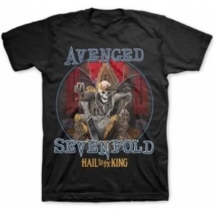Image of Avenged Sevenfold Deadly Rule Mens Black T-Shirt: Large