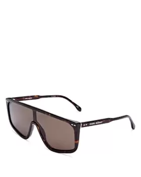 Image of Isabel Marant Flat Top Mask Sunglasses, 99mm