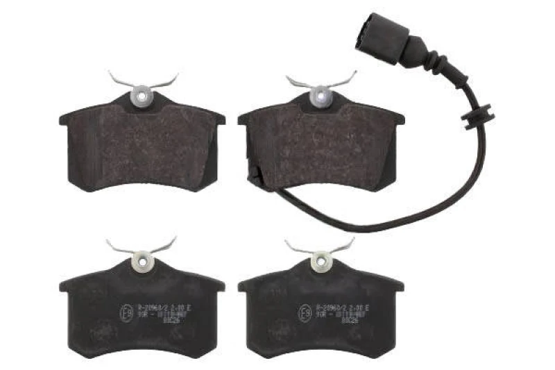 Image of Blue PRINT ADV184234 Brake pad set Rear Axle, incl. wear warning contact Brake Pad Set,disc brake (402)