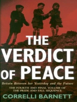 Image of The Verdict of Peace by Correlli Barnett Hardback
