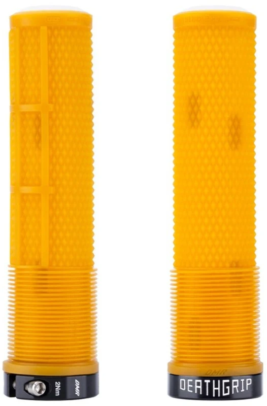 Image of DMR DeathGrip2 Flangeless Grips Thick Gum - Cycles UK