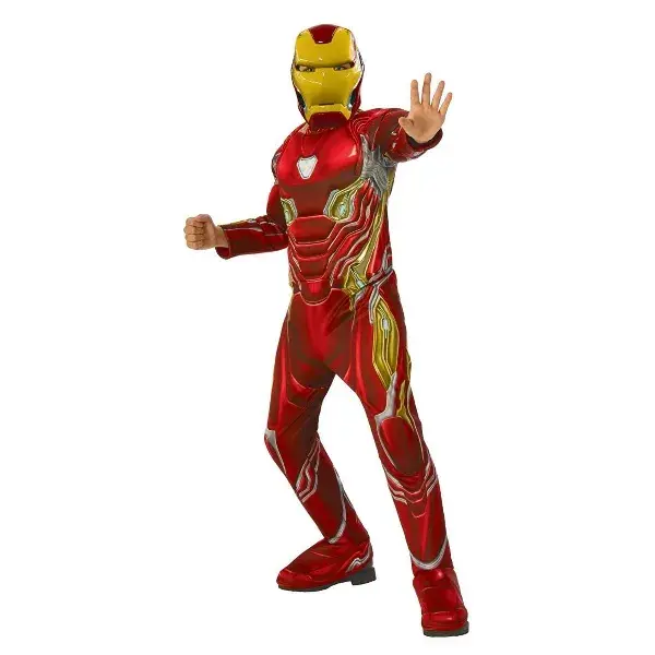 image of Avengers Iron Man Deluxe Child Costume Large