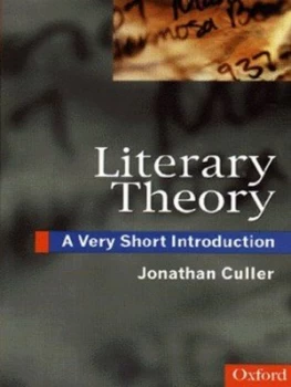 Image of Literary Theory by Jonathan Culler Book