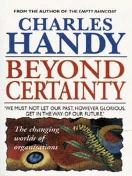 Image of Beyond Certainty by Charles Handy Book