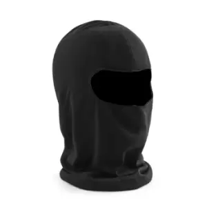 Image of Beechfield Unisex Adults Microfibre Balaclava (One Size) (Black)
