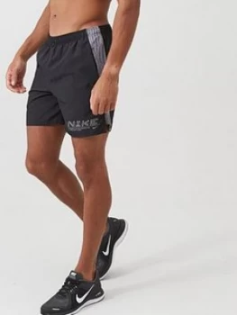 image of Nike Challenger 7" BF GX FF Shorts - Black/Silver, Size XL, Men