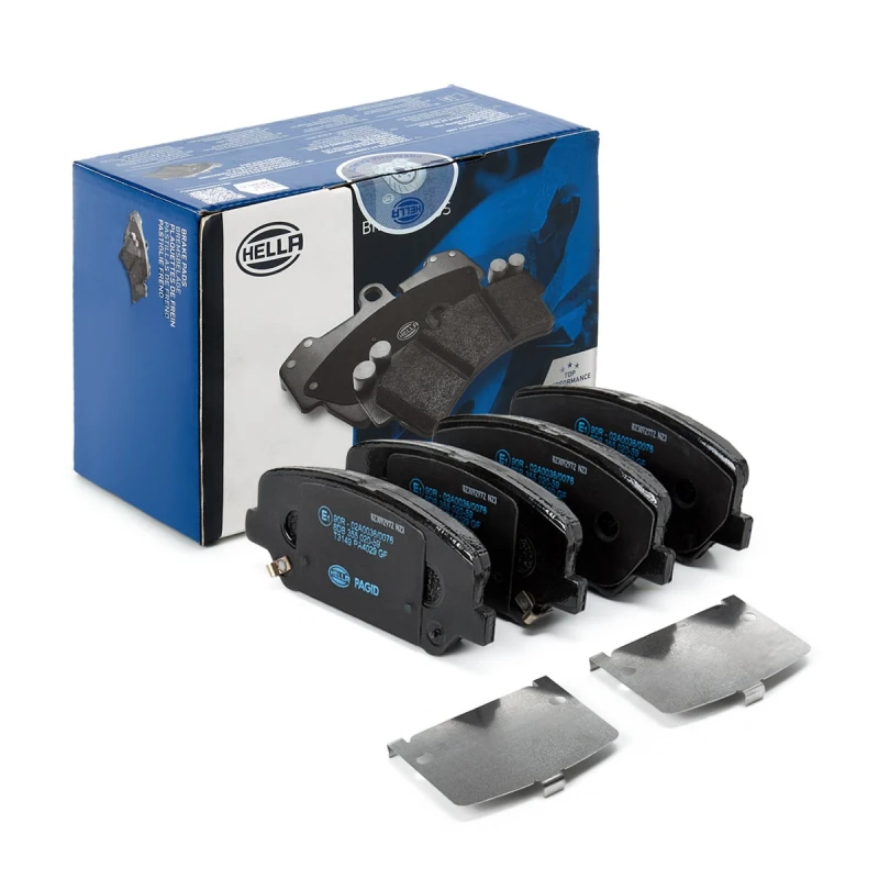 Image of HELLA Brake pad set HELLA 8DB 355 020-591