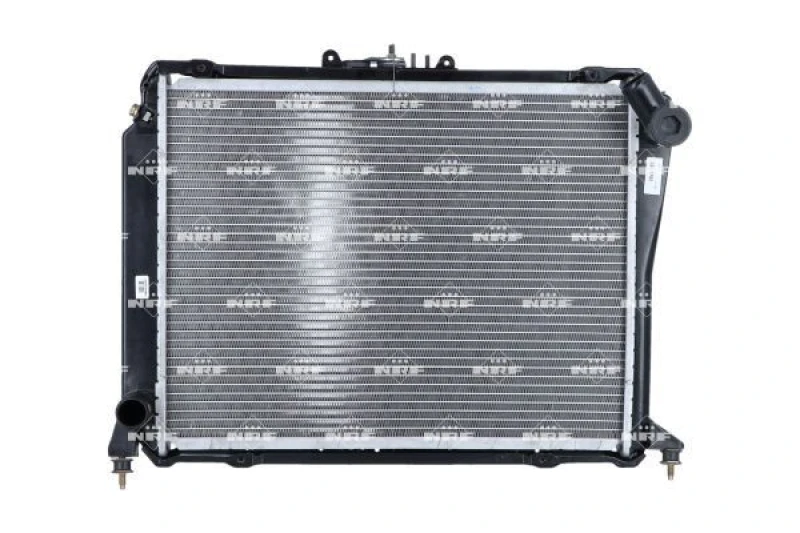 Image of NRF 56113 Engine radiator EASY FIT Brazed cooling fins, Aluminium, with mounting parts Aluminium Radiator,engine cooling (470)