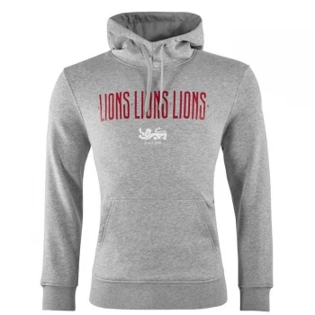 Image of Canterbury British and Irish Lions Graphic Hoodie Mens - Grey/Red