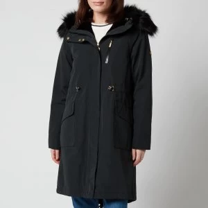 Image of Barbour International Womens Touchdown Jacket - Black - UK 8