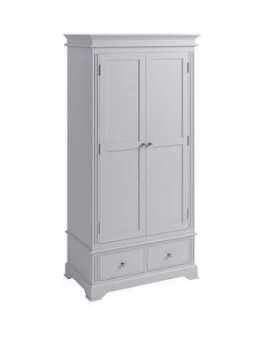 Image of K-Interiors Sherwood 2 Door, 2 Drawer Wardrobe