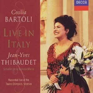 image of Live in Italy by Cecilia Bartoli CD Album