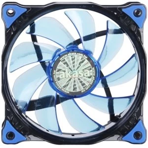 Akasa Vegas 120mm 1200RPM Blue LED Ultra Quiet Fan