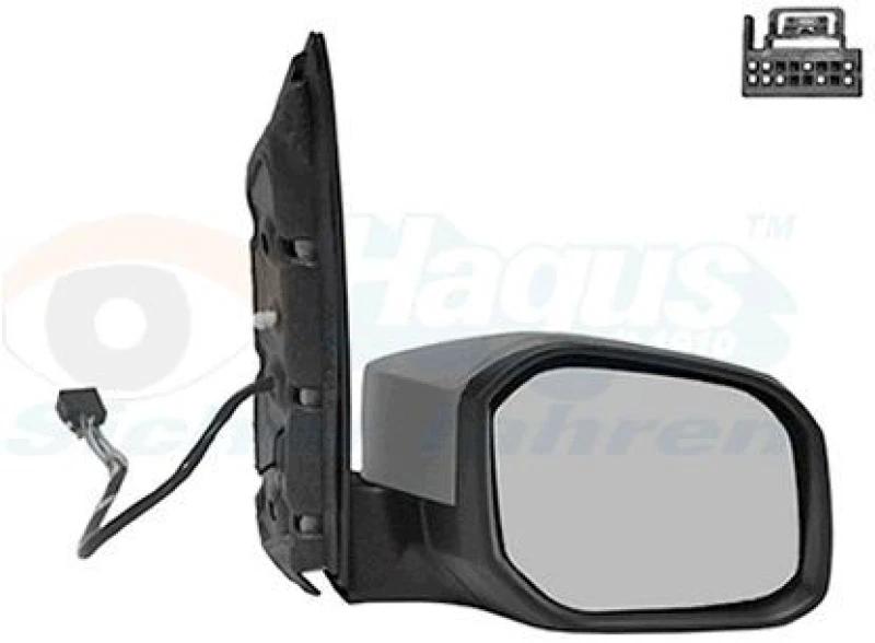 Image of VAN WEZEL Wing mirror VAN WEZEL 5854818