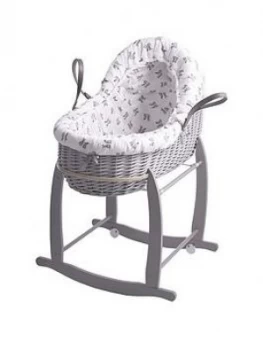 Image of Clair De Lune Rachel Riley Bunny Bassinet With Deluxe Stand