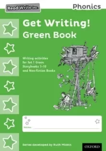 Image of Read Write Inc. Phonics: Get Writing! Green Book Pack of 10