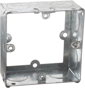 image of Greenbrook 1G 35mm Galvanised Extension Back Box