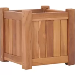 image of Raised Bed 30x30x30cm Solid Teak Wood Vidaxl Brown