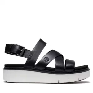 image of Timberland Safari Dawn Backstrap Sandal For Her In Black Black, Size 5