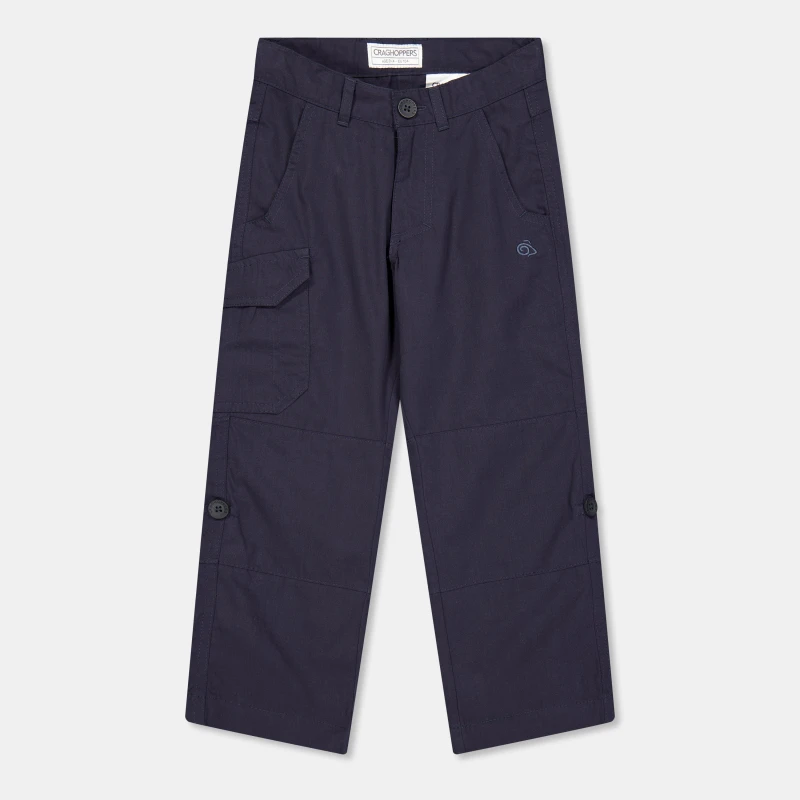 Image of Craghoppers Unisex Kids Crag Kiwi Walking Trousers DK Navy unisex 3-4 Yrs