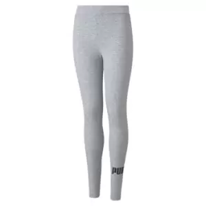 image of Puma Logo Leggings Junior Girls - Grey