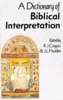 Image of A Dictionary of Biblical Interpretation Paperback