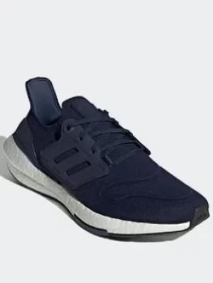 Image of adidas Ultraboost 22 Shoes, Dark Blue, Size 10.5, Men
