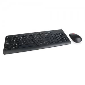 image of Lenovo 4X30M39458 RF US English Black Wireless Keyboard