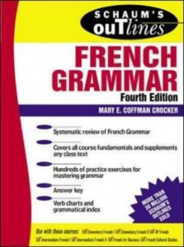 Image of Schaums Outline of French Grammar by Mary Coffman Crocker Paperback