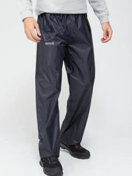 Image of Regatta Stormbreak Over Trousers - Navy Size M Men