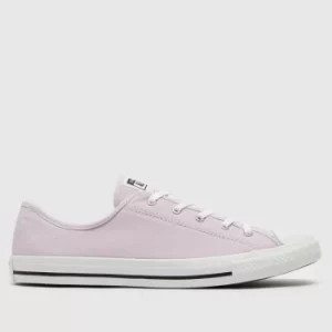 image of Converse Lilac Dainty Ox Trainers