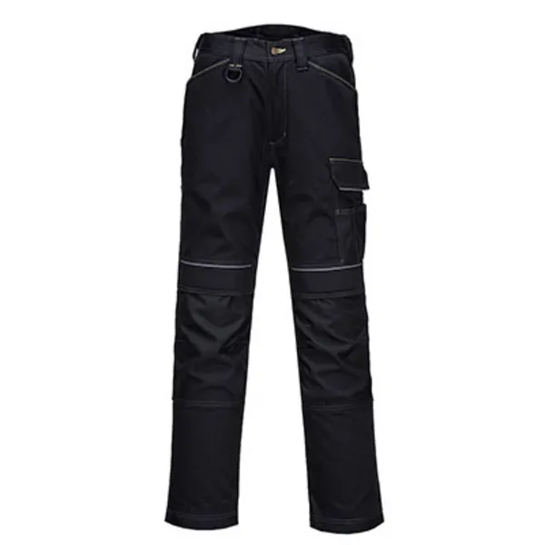 Image of Portwest PW3 Mens Urban Work Trousers T601NBR44 Colour: Navy / Black
