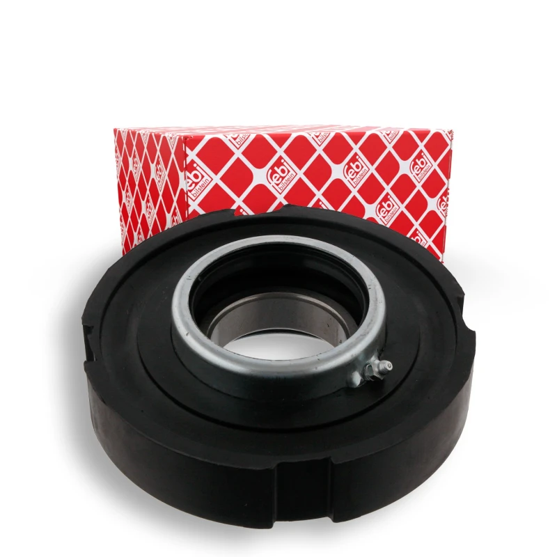 Image of FEBI BILSTEIN 21043 Suspension, drive shaft with rolling bearing Suspension,drive shaft (1420)