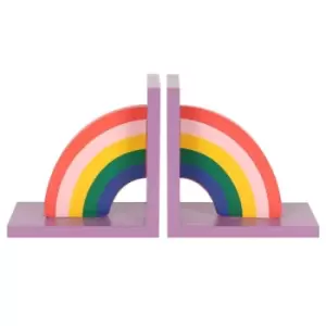 Set of 2 Rainbow Bookends