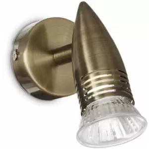 Ideal Lux - Wall light Brown alfa 1 light