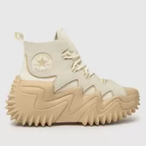 image of Converse Run Star Motion Cx Hi Trainers In White & Beige