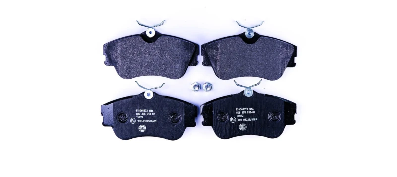 Image of HELLA Brake pad set HELLA 8DB 355 018-071
