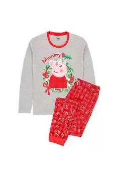 image of Mummy Pig Christmas Pyjama Set