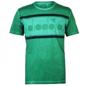 image of Diadora Spectra T Shirt Mens - Verdant Green