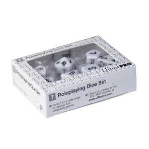 Image of Ultra Pro Roleplaying Dice Set - White