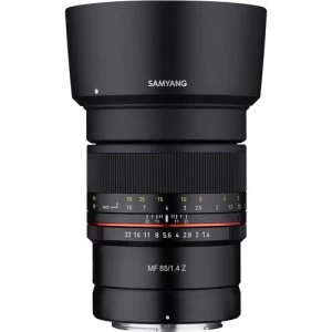 image of Samyang 85mm f1.4 MF Lens for Nikon Z Mount