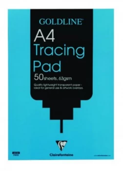 Image of Goldline Popular Tracing Pad 63gsm 50 Sheets A4 Code GPT2A4