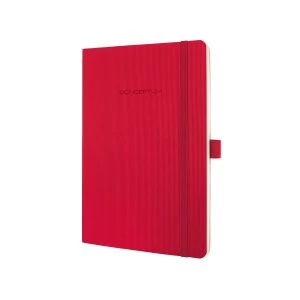 image of Sigel CONCEPTUM Notebook Softcover Lined 135x210x14mm Red