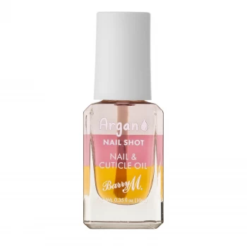 Image of Barry M Cosmetics Nail Shot Nail & Cuticle Oil - Argan