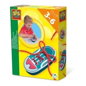 Image of SES CREATIVE Childrens I learn to Tie Shoe Laces
