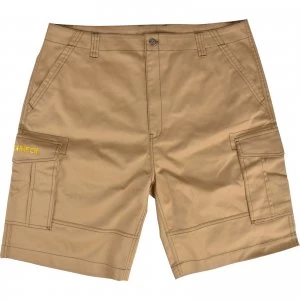 image of Roughneck Mens Cargo Shorts Khaki 38