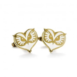 Image of Owl Face Cufflinks