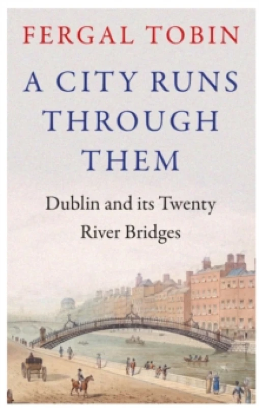 Image of A City Runs Through Them : Dublin and its Twenty River Bridges Hardback